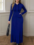 Drawstring Long Sleeve Hooded Maxi Dress Indigo 943866c8-4848-4c0a-b96d-b389901f5cae-Max-Origin