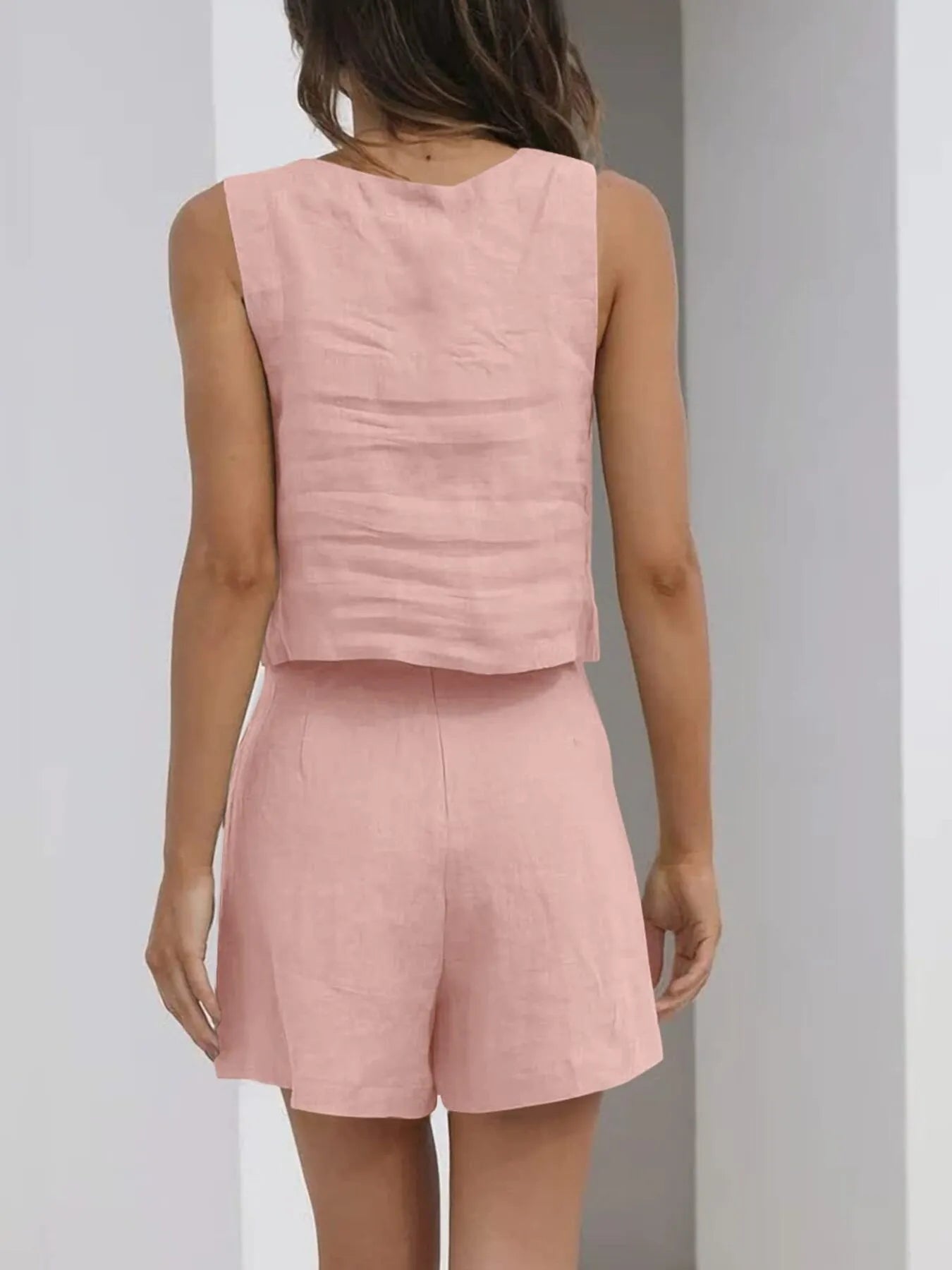 Square Neck Tank and Shorts Set 9444dd43f1d547cdab6f4ec4991a2609-Max-Origin