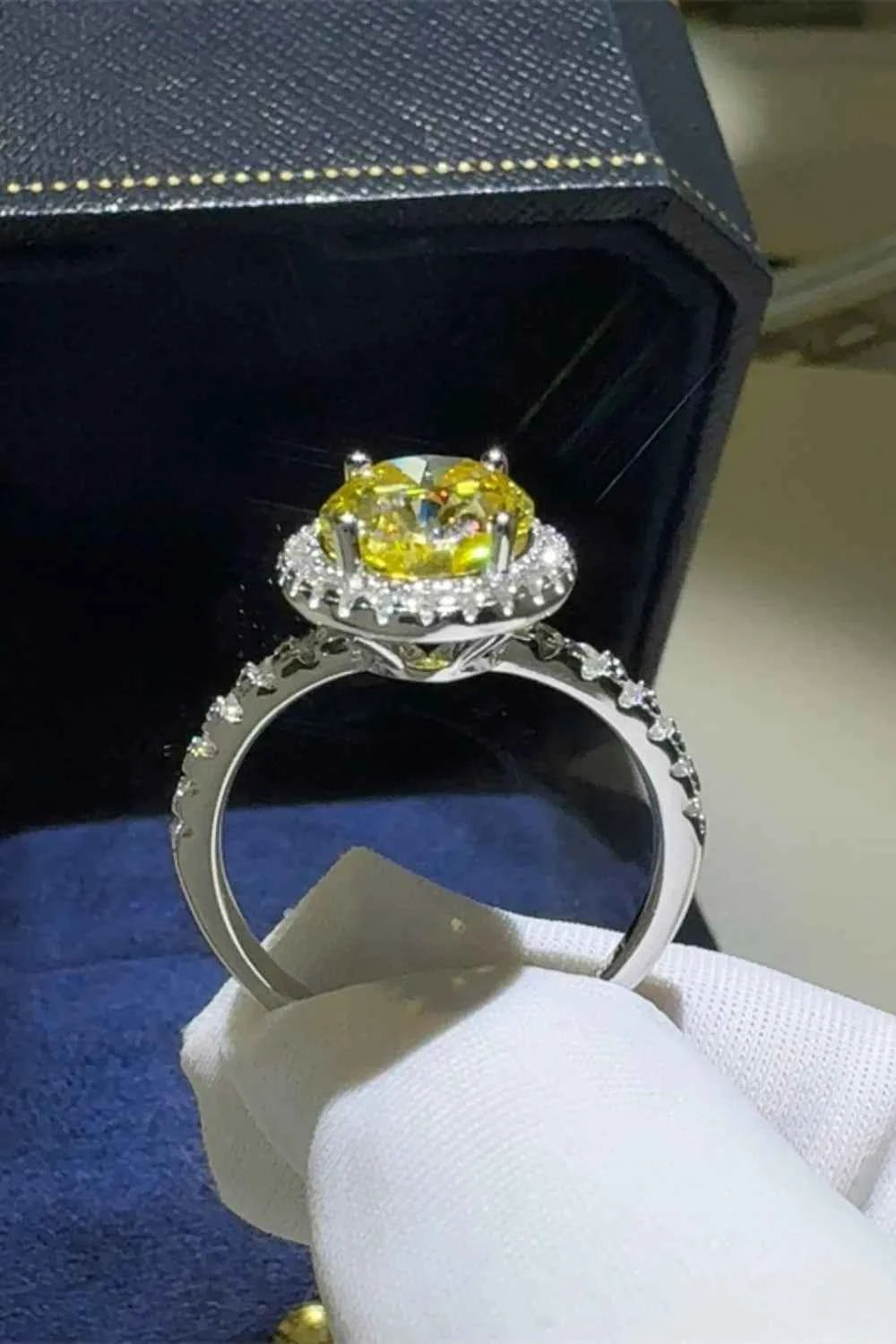 3 Carat Moissanite 925 Sterling Silver Ring 945bd617-9f98-449a-8241-346945e9fb43-Max