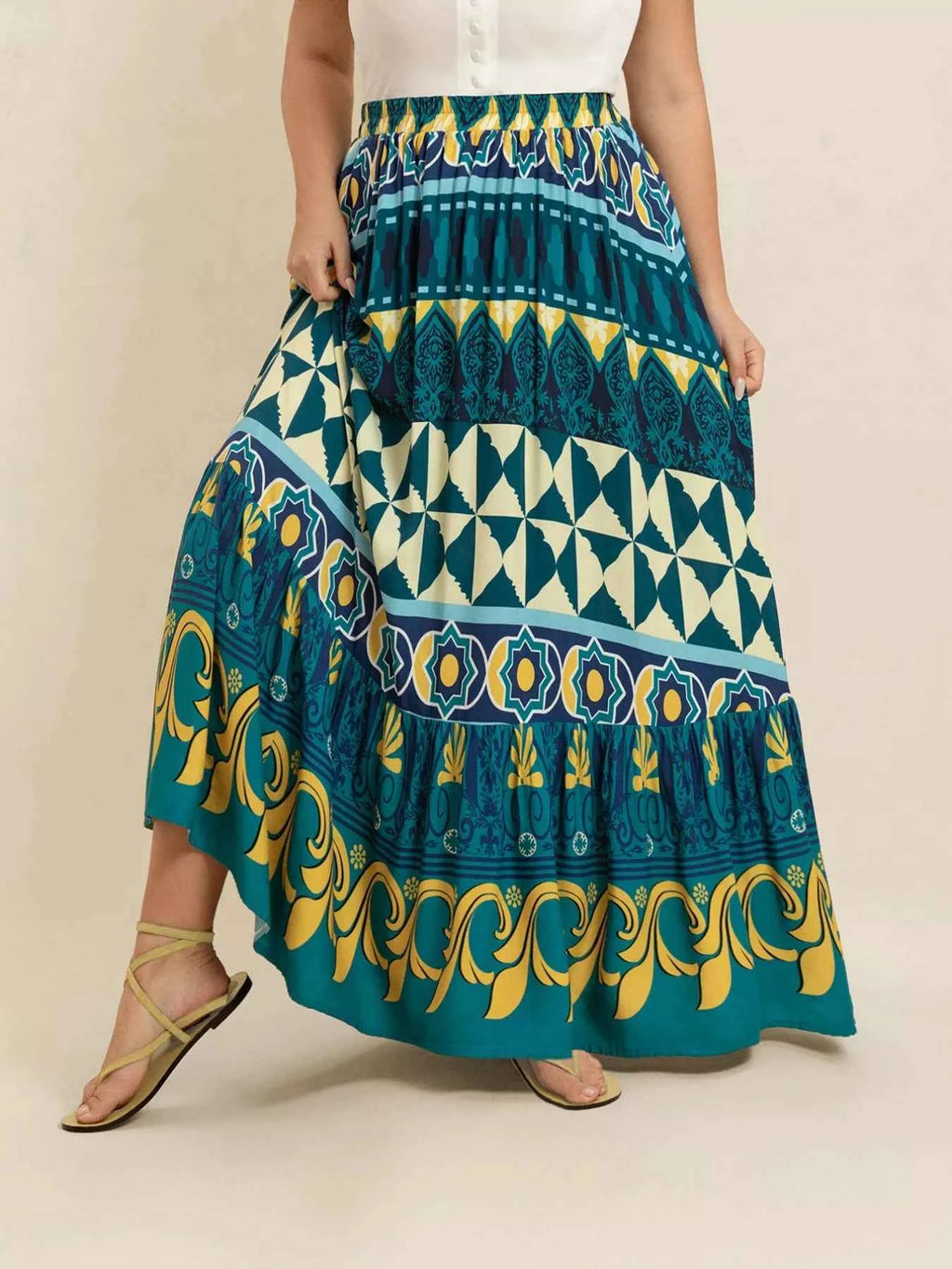 Plus Size Printed Maxi Skirt 948711d2-333e-4ca0-922f-df20ae9e4a9e-Max-Origin