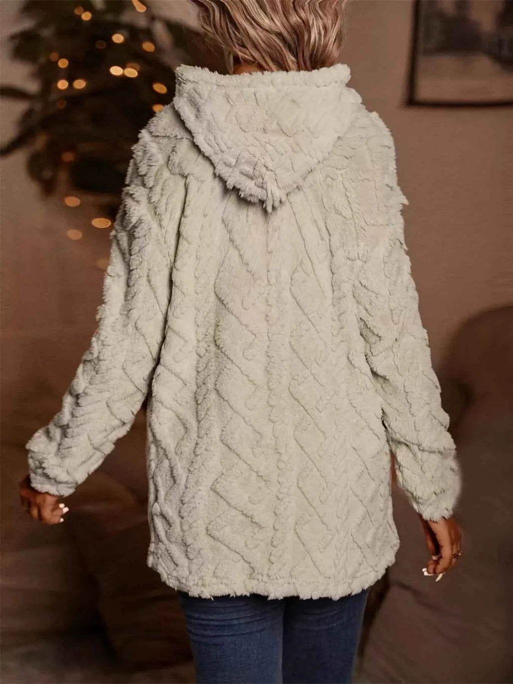 Drawstring Long Sleeve Fleece Hoodie 94da539e2f404ad79b3dcb9d8723bef5-Max-Origin