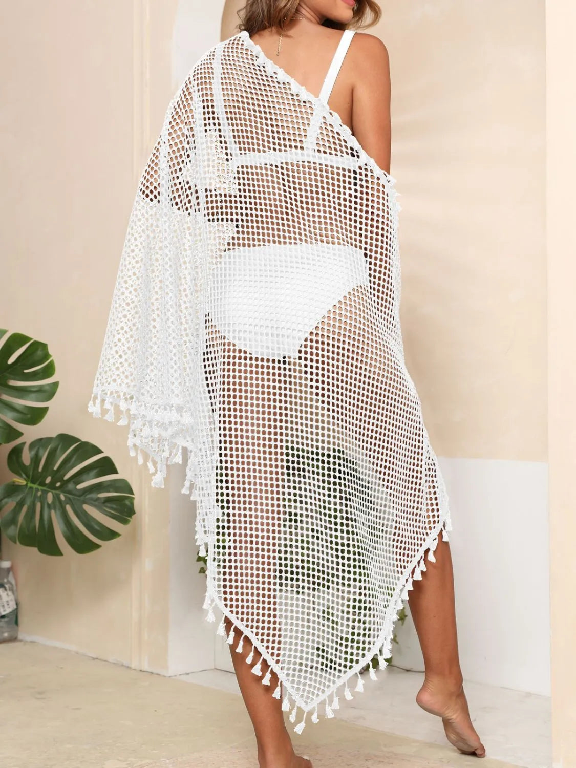 Tassel Openwork Open Front Cover-Up 94ee230a-dd36-4d39-b5e8-be0e3f622b7c-Max-Origin