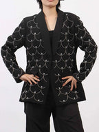 Pearl Detail Long Sleeve Blazer 94f0a5db-1c82-46df-b50e-9d80fc0d0853-Max-Origin