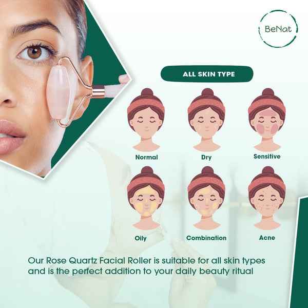 Rose Quartz Face Roller 95037749-af5d-4ea7-b0d8-fe4a34e634a3