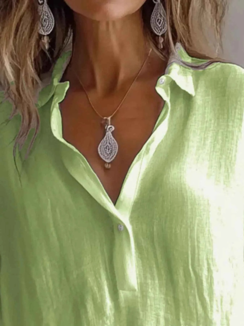 Collared Neck Long Sleeve Shirt 9506b484-c2fb-4a48-9dee-1292739e0e16-Max-Origin