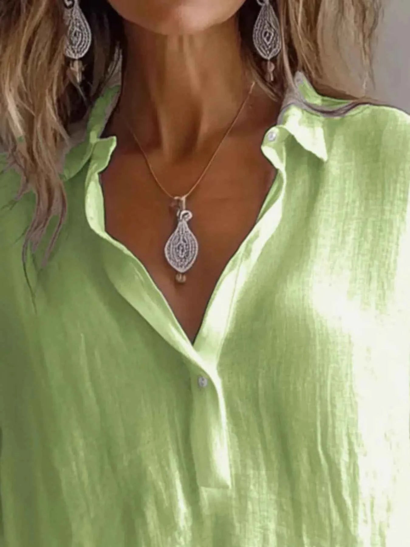 Collared Neck Long Sleeve Shirt 9506b484-c2fb-4a48-9dee-1292739e0e16-Max-Origin