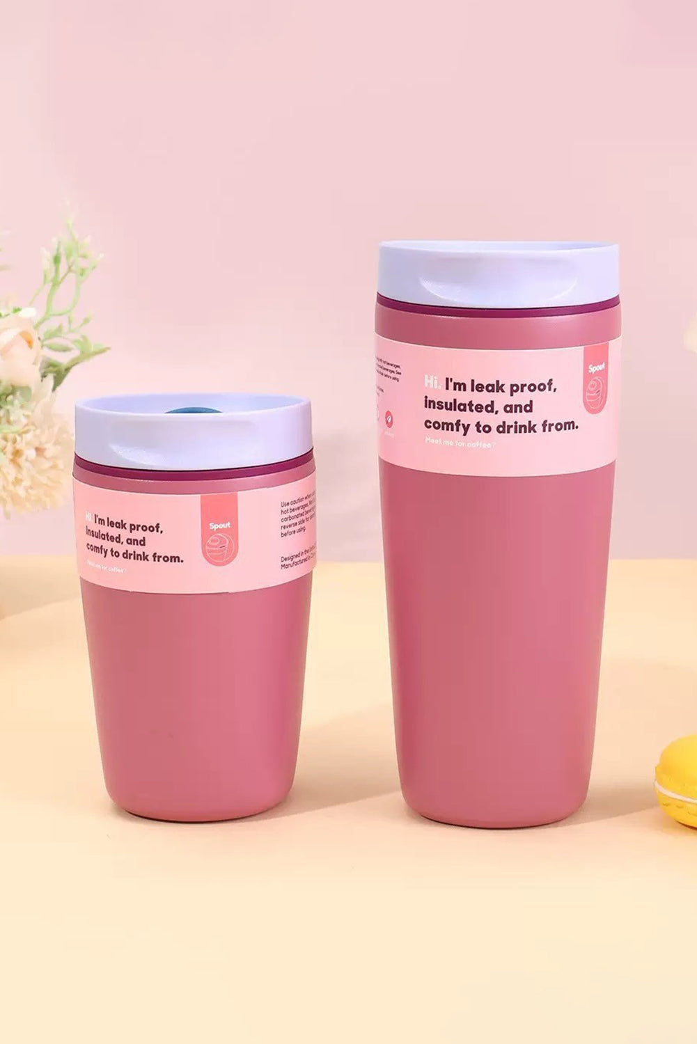 Pitaya Pink Stainless Steel Insulated Cup 9530de03f196f70f