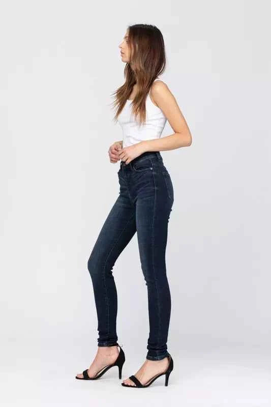 Judy Blue High Waist Washed Skinny Jeans 953d93f3-3ffd-458e-9756-90a51f420dd5-Max-Origin