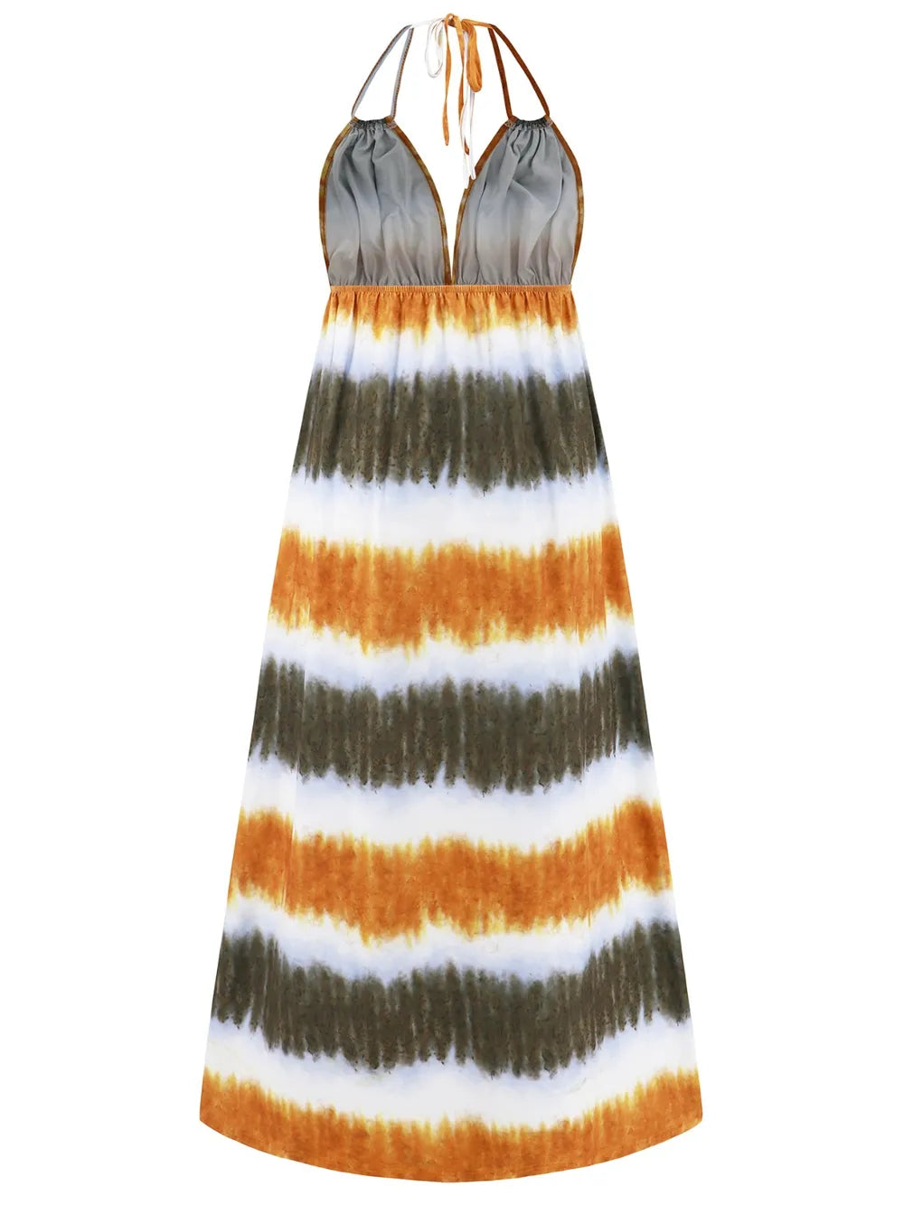 Tie-Dye Halter Neck Dress 953ddc3d-9f6c-42f8-99ec-8c4e9e5bccad-Max