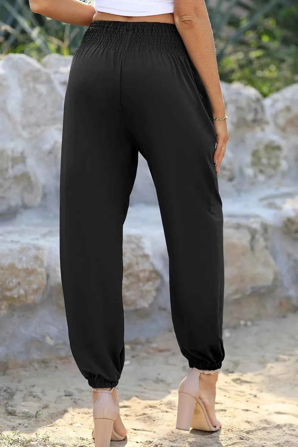 Smocked Joggers with Pockets 954cfae7-7f57-45b3-b2b1-9da2bbdb7b14-Max