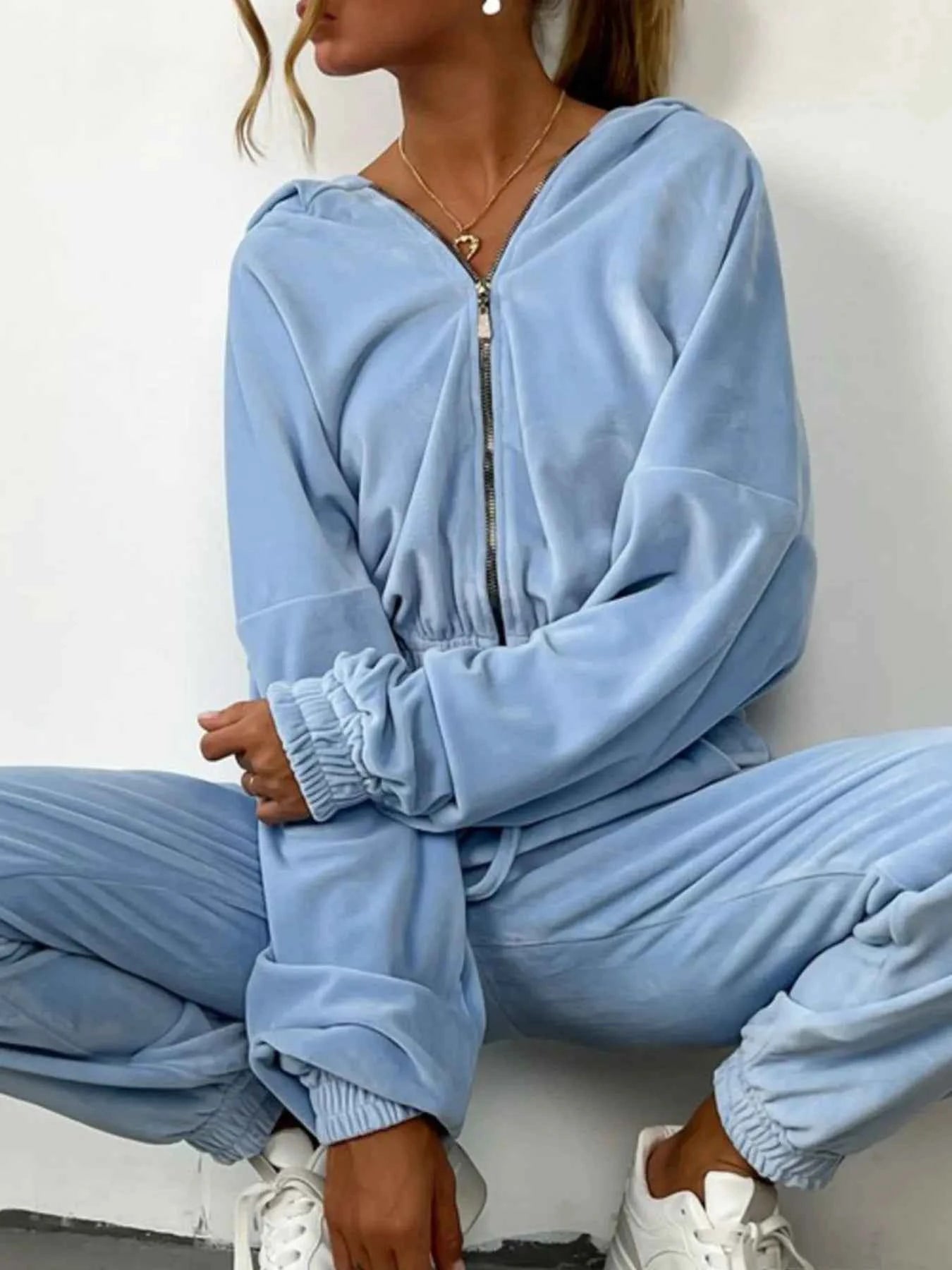 Zip Up Long Sleeve Top and Pants Set 954d3a39-69c3-4867-ba91-0d018fe8856c-Max-Origin