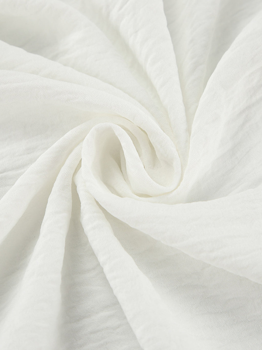 Twisted Front Puff Sleeve Midi Dress 9571af0761794548bd307c6b13dad8b1-Max