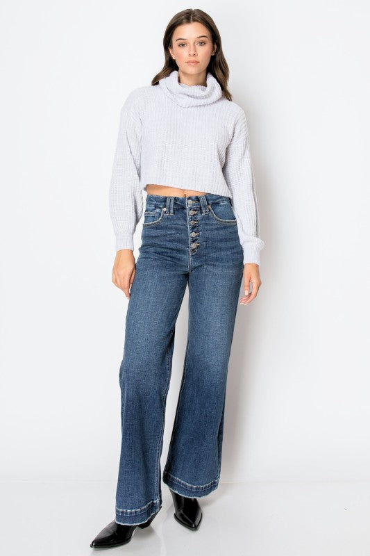 Cindy Tummy Control 90's Vintage Stretch Wide Jean 95a85175-fd14-409d-a135-f9ddf5b0046d