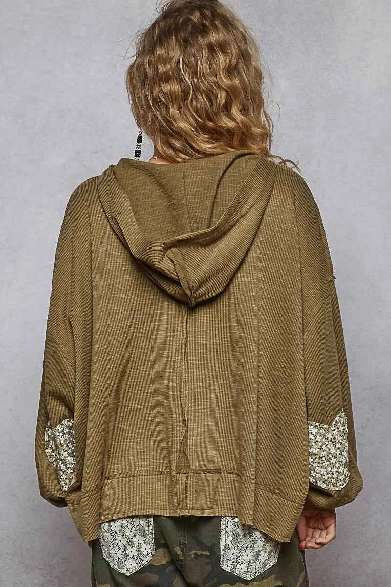 POL Peace Patch Floral Long Sleeve Hoodie 95b1f78c-599a-4677-8aa2-9f1cf971bb13-Max-Origin