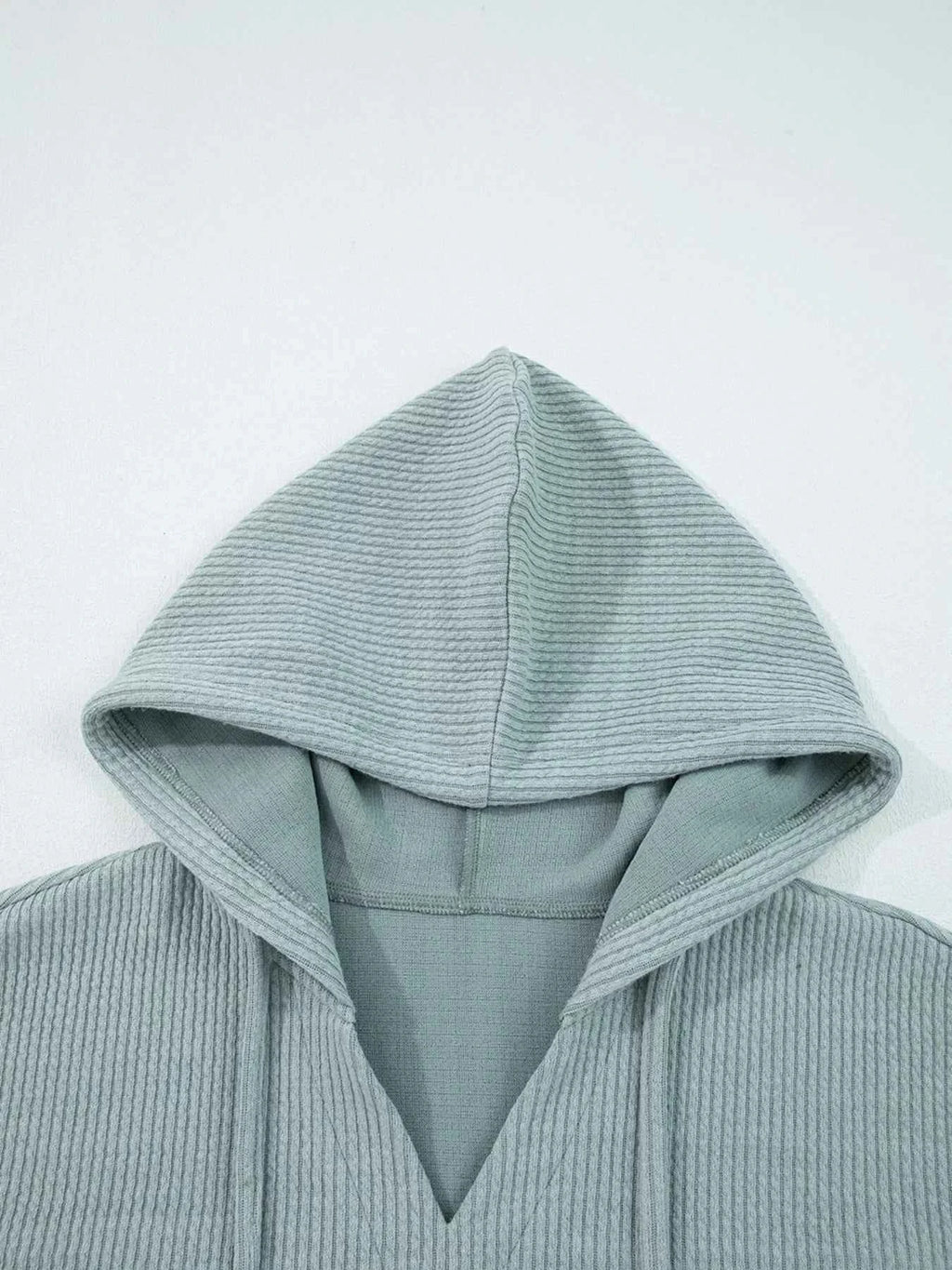 Ribbed Drop Shoulder Knit Hoodie 95d839fe97634d4c941ffb41a976d685-Max-Origin