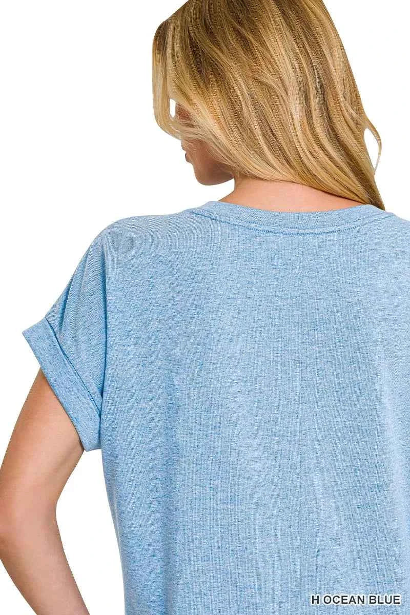 Zenana Round Neck Short Sleeve Midi Dress 95e4dcdadbbd4a3fbeaebd7090b6b744-Max-Origin