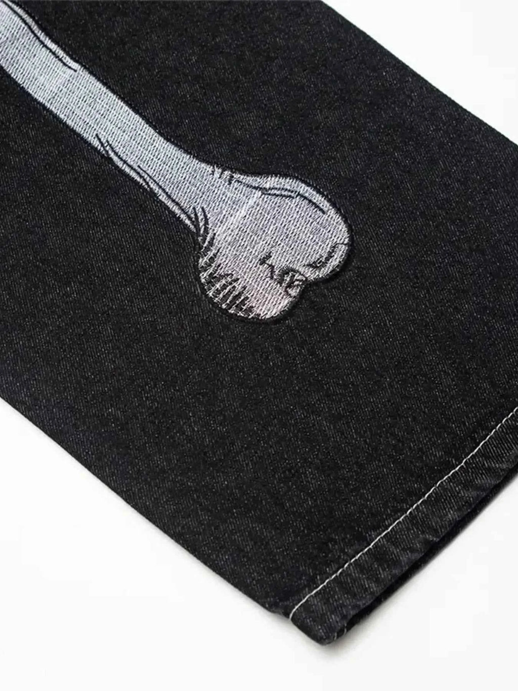 Men's Skeleton Embroidered Straight Leg Jeans 96037d1b84de4d018ce662e1005c49fe-Max-Origin