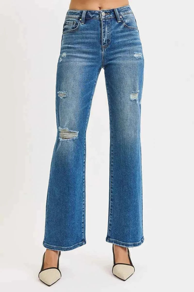 RISEN Full Size High Rise Ankle Straight Front Body Distressed Jeans Plus Size MEDIUM 9606b0e18dd146108b5b98fd4777f693-Max-Origin