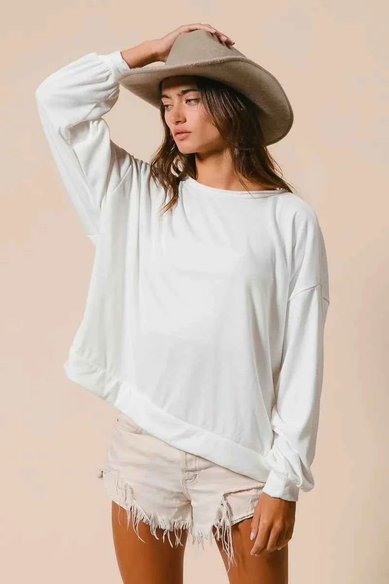 Loop Terry Pull Over With Cut Edge Band 96215ea0ce5b421f8c6b02a79f2129a0-Max-Origin
