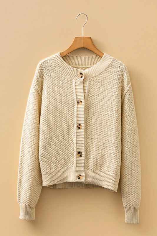 Sofia Front Cropped Cardigan Sweater 962c5fe2-58df-485f-8fdc-f0300899d444