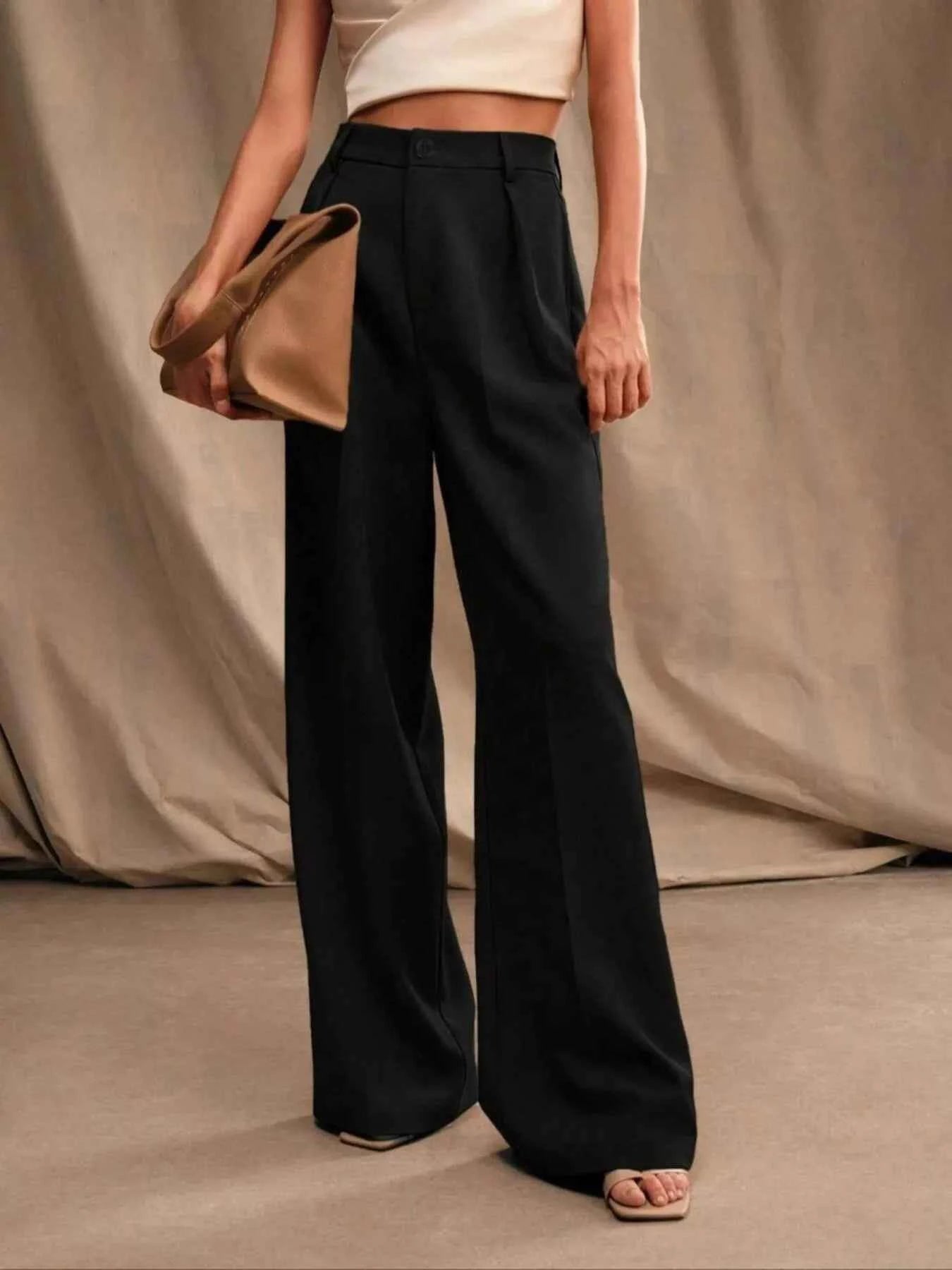 High-Waisted Wide-Leg Pants Black 9653f7a2345d4c5397efc7dd150d079c-Max-Origin