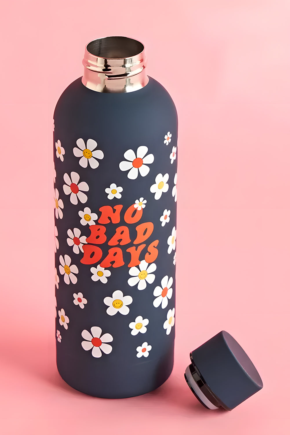 Iceland Blue I AM VERY BUSY Stainless Steel Water Bottle Navy Blue ONE SIZE 100%Alloy 96950d137e651d80