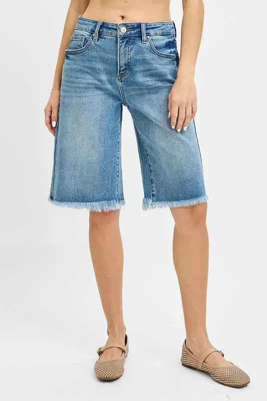 RISEN Full Size Tummy Control Mid Rise Fit Bermuda Plus Size MEDIUM 96abe3b67312423cb0af7d909ee52d45-Max-Origin