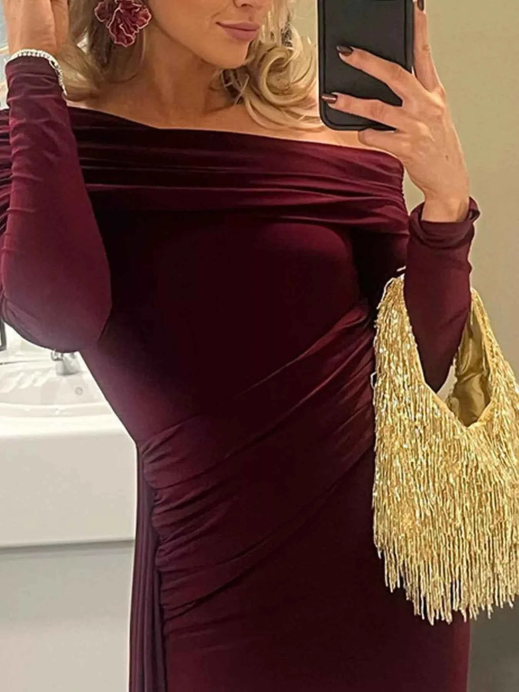 One-Shoulder Ruched Maxi Dress 96debd1b-4052-41e7-a6e1-c09c338dedda-Max-Origin