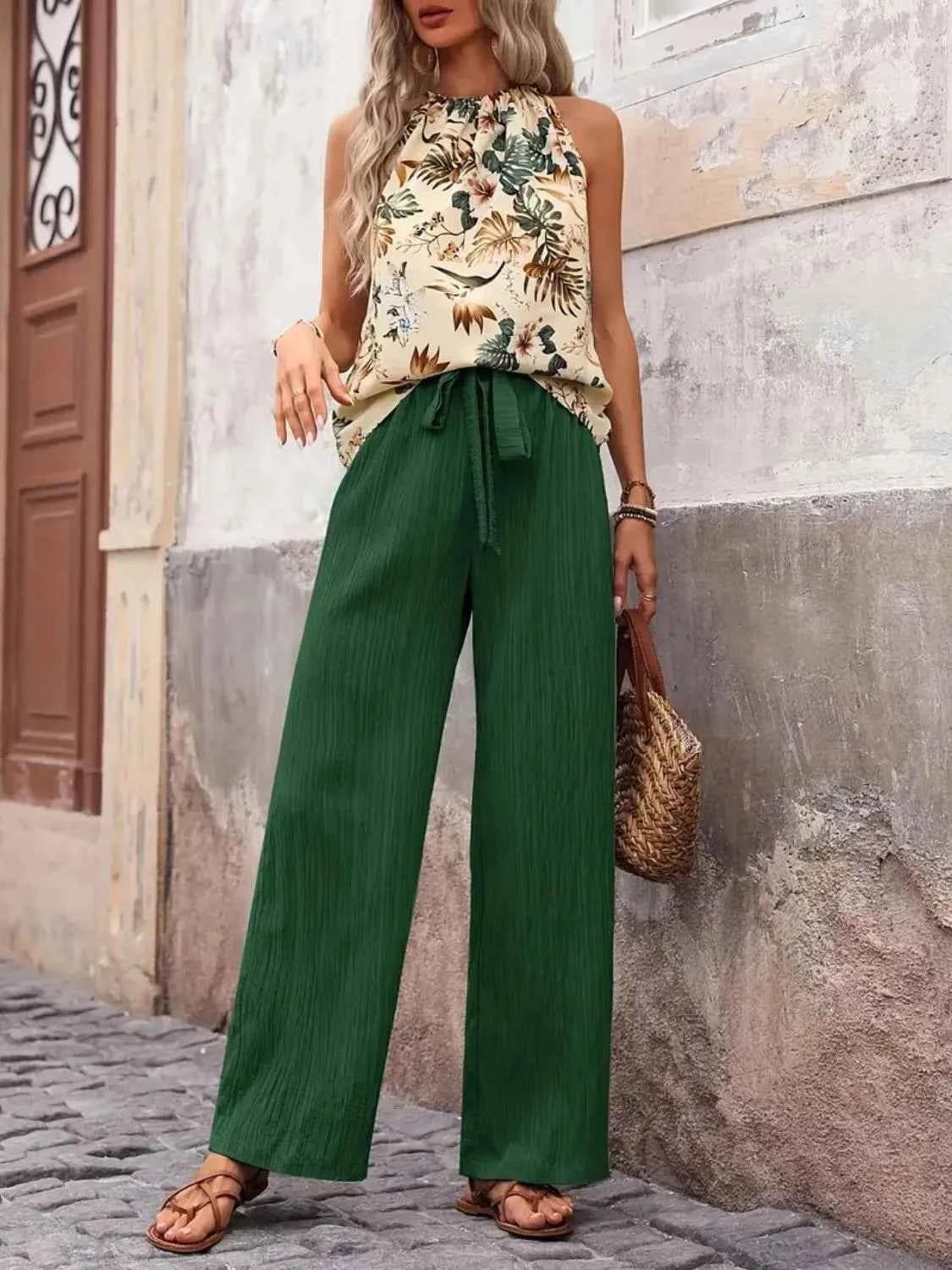 Printed Tank Top and Wide Leg Pants Set 970f9697-8dcb-4b9a-a102-fe8d3d99a50d-Max-Origin