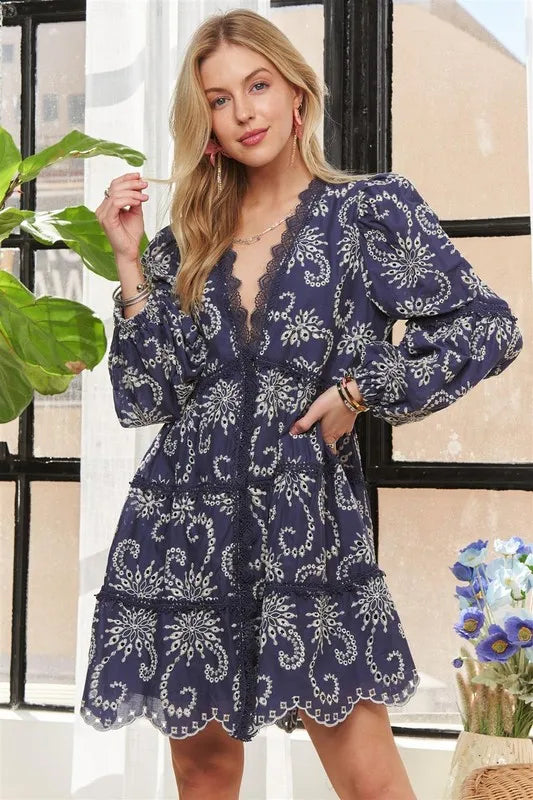 ADORA Puff Sleeve Floral Dress 9768b053a3184be9bf78fa293e421ac0-Max-Origin