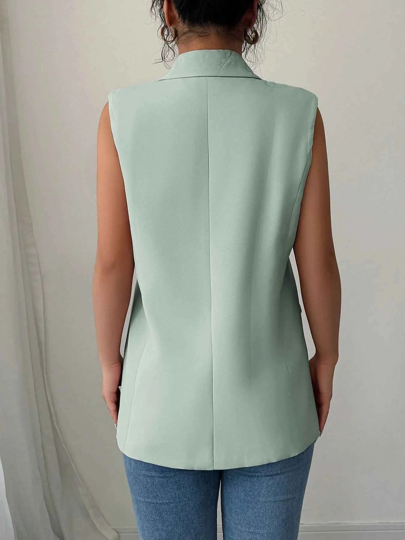 One Button Sleeveless Blazer 976fe8df-25a3-40b5-aa84-4be02262a474-Max-Origin