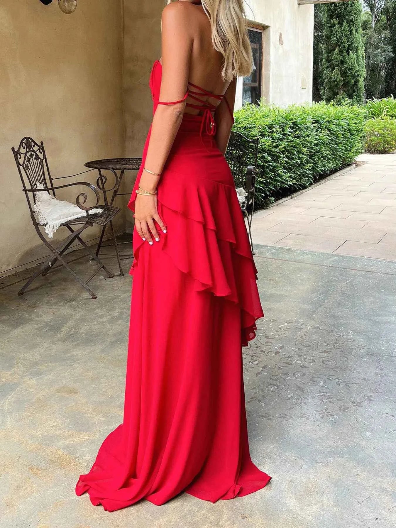 Sweetheart Neck Ruffled Maxi Cami Dress 9776bb9c081b4d3c91785f9ca07f4b71-Max-Origin
