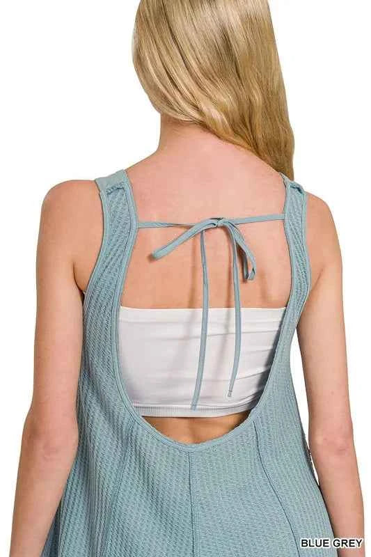 Zenana Knit Waffle Wide Leg Overalls 977d3d16741c41cba53a07af2ca6f389-Max-Origin