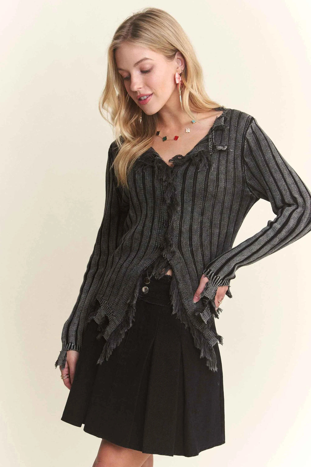 ADORA Distressed Edge Washed Sweater 979ef91c1d98448cac6157301aa24eec-Max-Origin