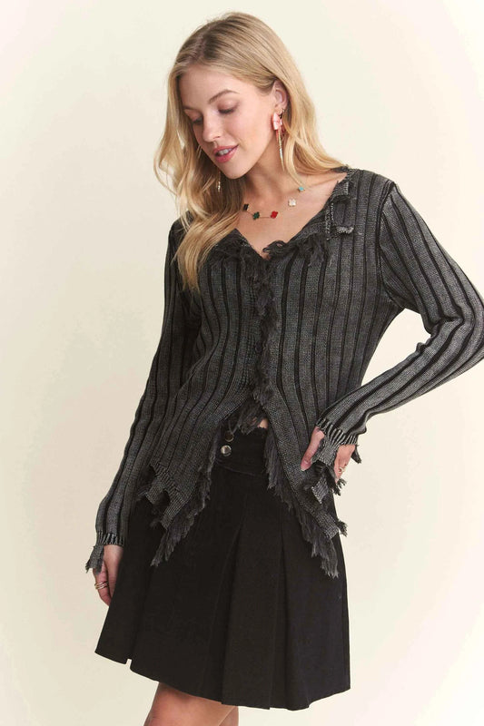 ADORA Distressed Edge Washed Sweater 979ef91c1d98448cac6157301aa24eec-Max-Origin