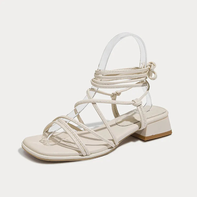 Open Toe Block Heels Sandals White 97a13e13-eac9-4e2a-b159-51a86379b080-Max-Origin