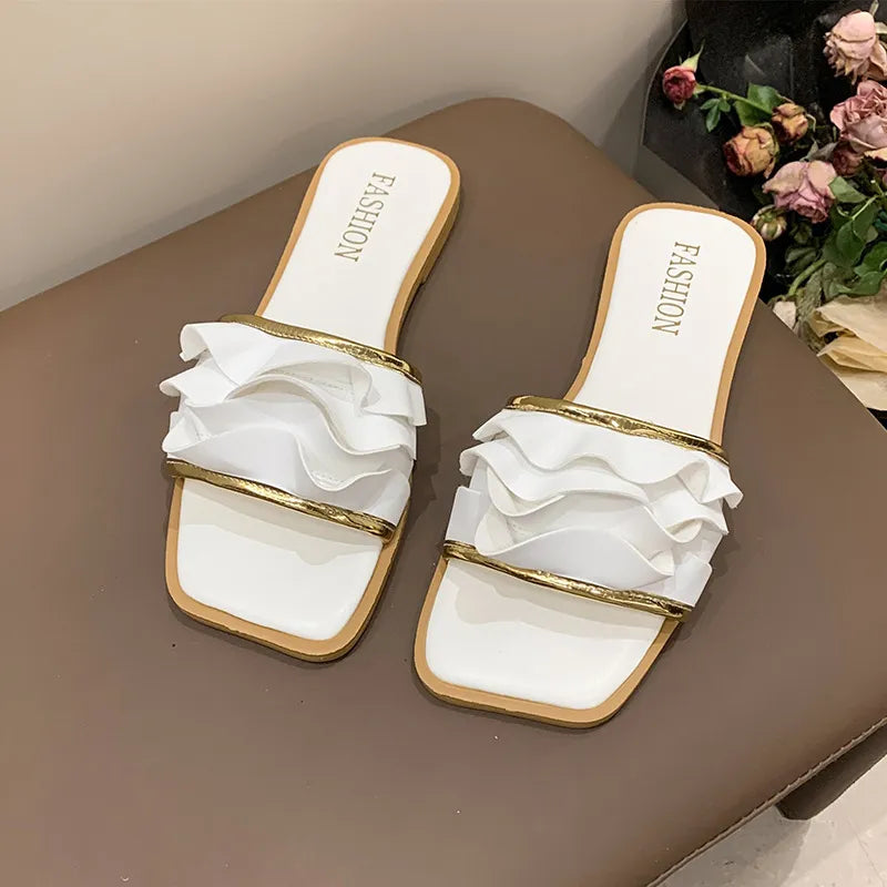 Open Toe Flats Sandals White 980d9f67-48cb-485e-a460-6dca877b6e2f-Max-Origin