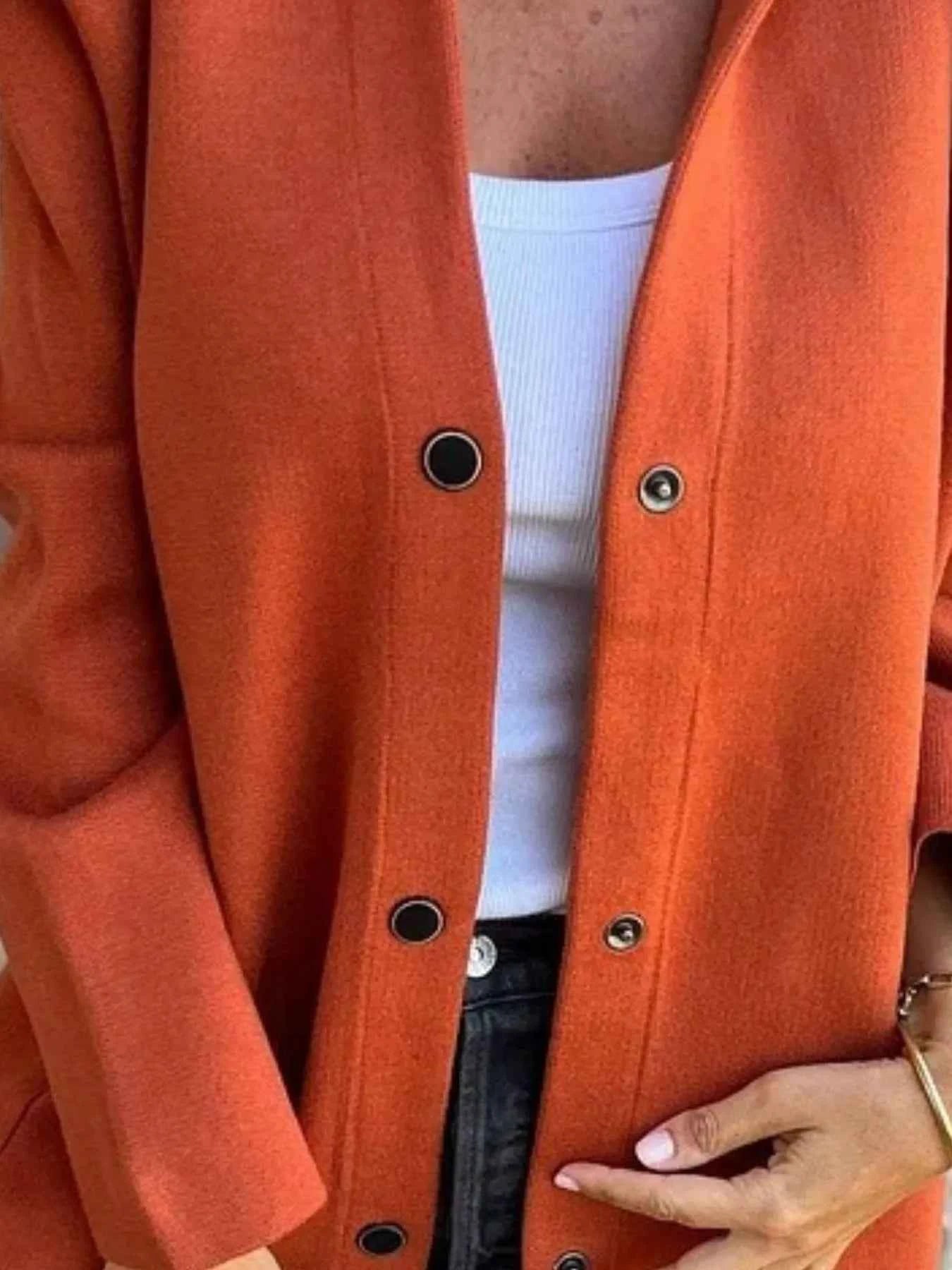 Full Size Snap Down Long Sleeve Hooded Outerwear Plus Size 9819d784-16ba-4805-bb17-7ec25deaeac5-Max-Origin