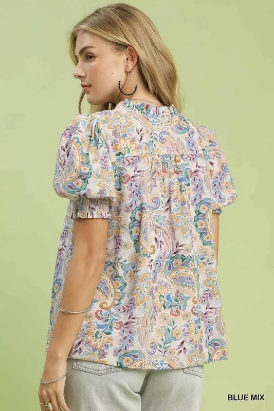 Mix Paisley Floral Button Down Shirt 985c2fb6-b466-4ca1-b37f-ccd64aa5b1c5-Max-Origin