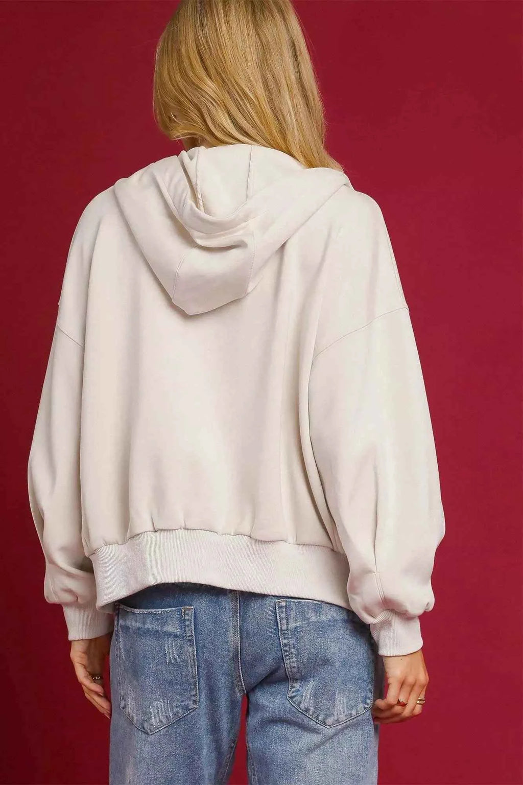 Umgee Zip-Up Fleece Hooded Jacket 989505e4-a086-46a2-8c63-4ee1de5d3028-Max-Origin