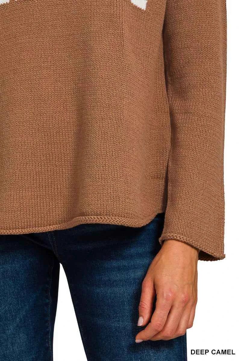 Zenana Beach V Neck Sweater 989a8fc9-dfc3-4a9f-ad50-fe39f9bc9b28-Max-Origin