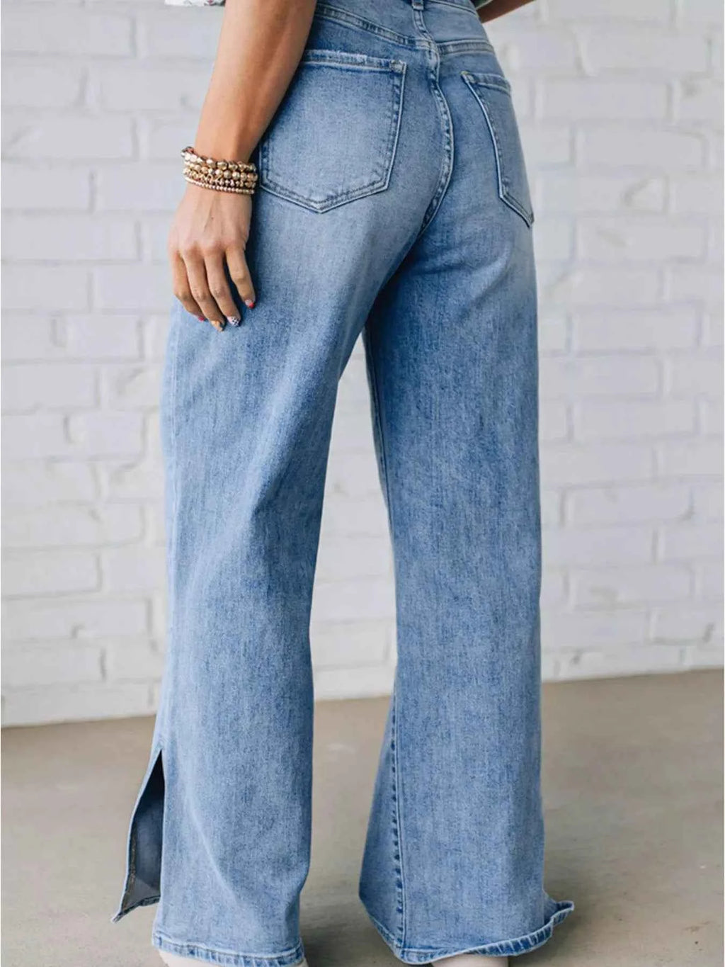 Slit Wide Leg Jeans 98c79ed79d214965a59b11ffa18c83ec-Max-Origin