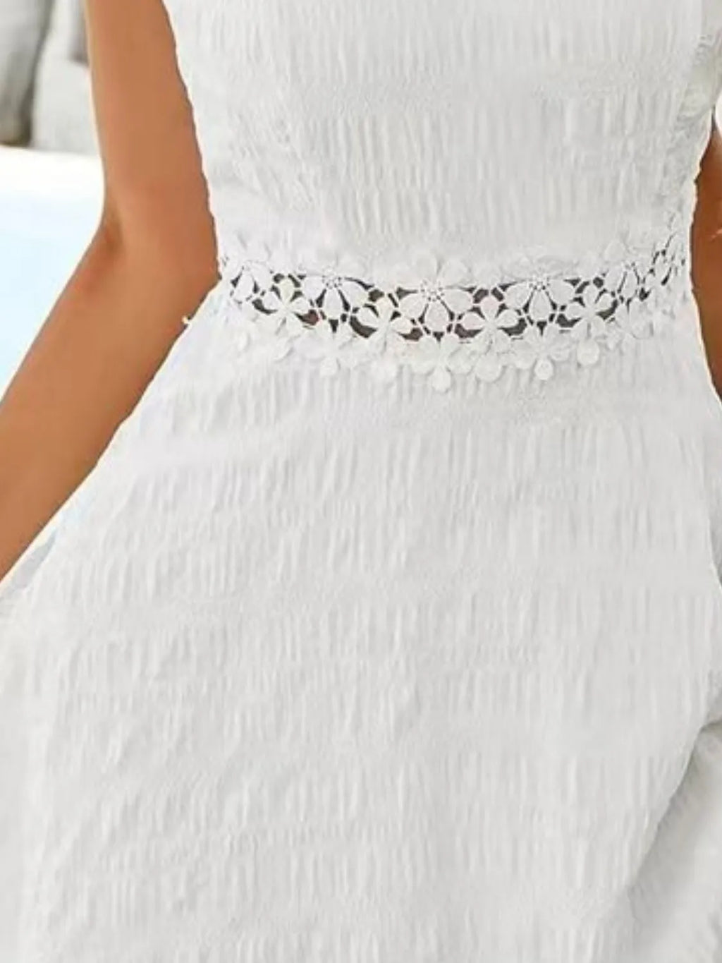 Lace Detail V-Neck Mini Cami Dress 98e92710-c904-4a0a-bc81-57f96d4305a1-Max-Origin
