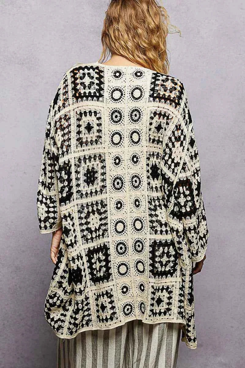 POL Open Front Crochet Cardigan with Granny Square Pattern 98f641f8-4588-4e75-8841-d050ee239736-Max-Origin