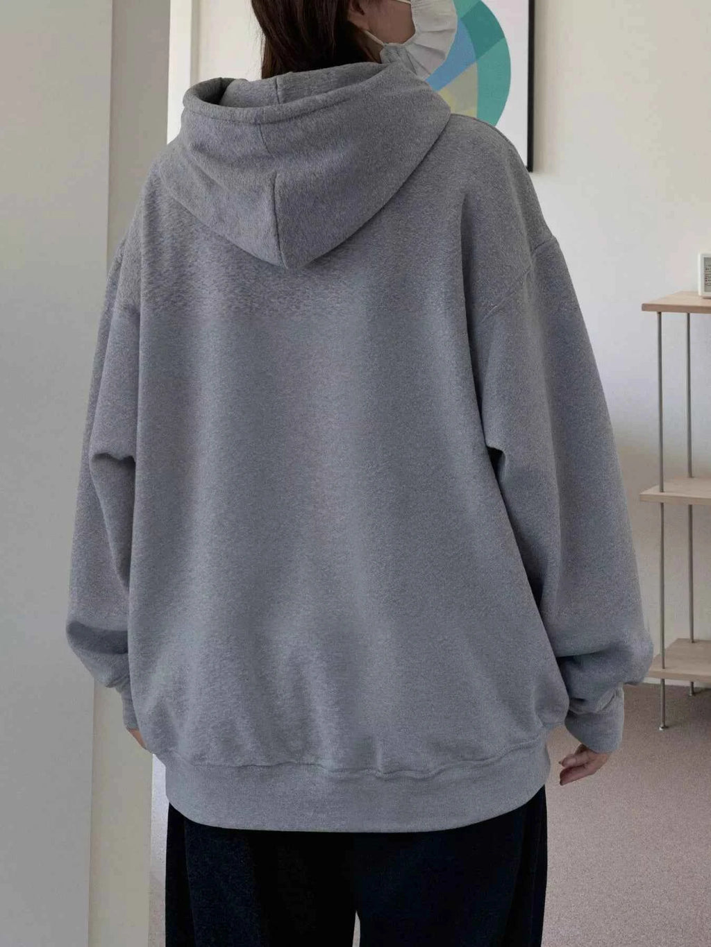 Kangaroo Pocket Drawstring Hoodie 98f82195-042e-4192-8abe-ee1bc25389f2-Max-Origin