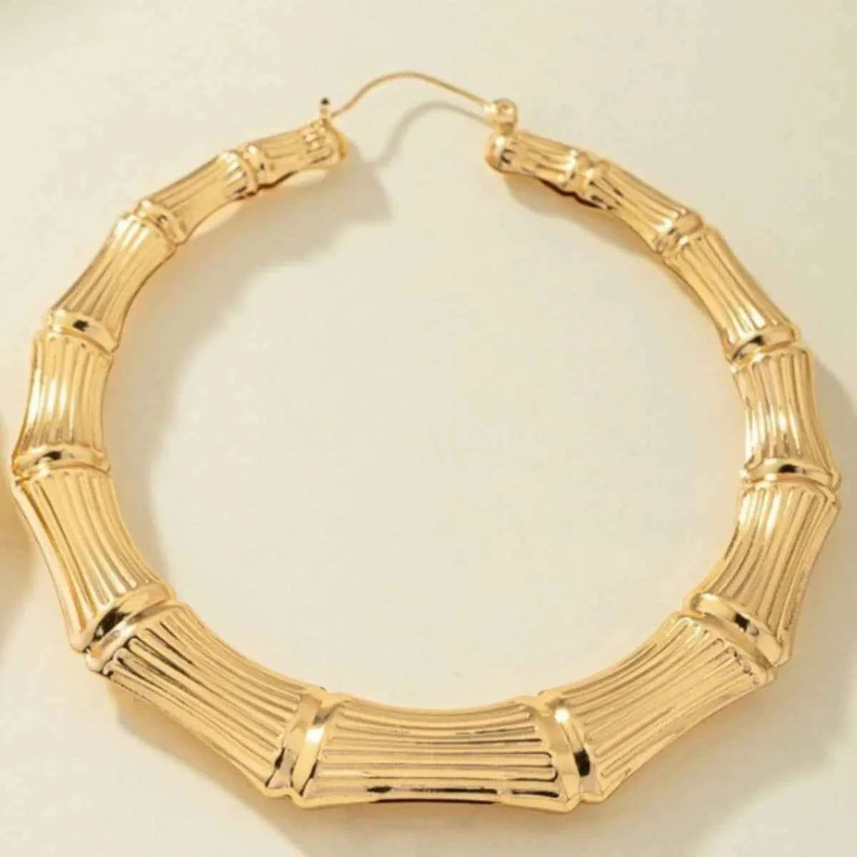 Stainless Steel Textured Hoop Earrings 995d546c-87d8-4caa-850d-1f5ef3751dd5-Max-Origin