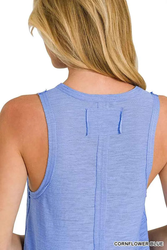 Curved Hem Slub Tunic Tank 996f2d0936e345569b916b34e3cbce10-Max-Origin