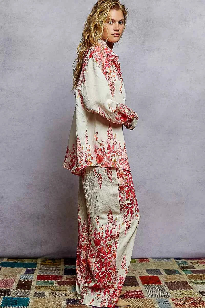 POL Floral Printed Woven Wide Leg Drawstring Pants 998c59e9-edca-4682-9a23-854dd9a32534-Max-Origin