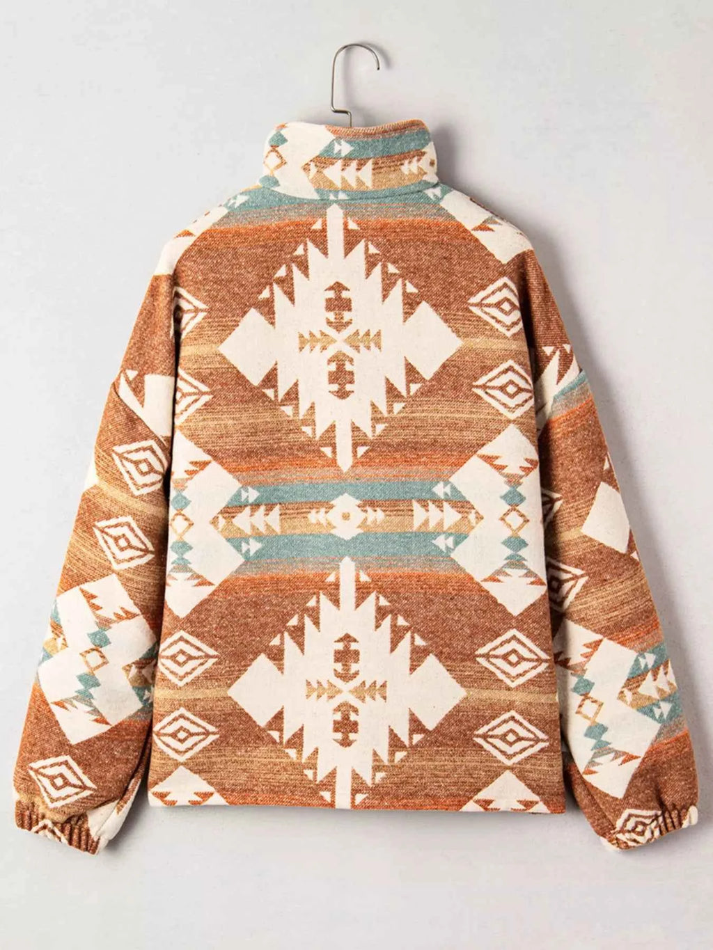 Quarter Zip Elastic Cuffs Aztec Sweatshirt 999ec794a78143d79b8e70ded487ac43-Max-Origin