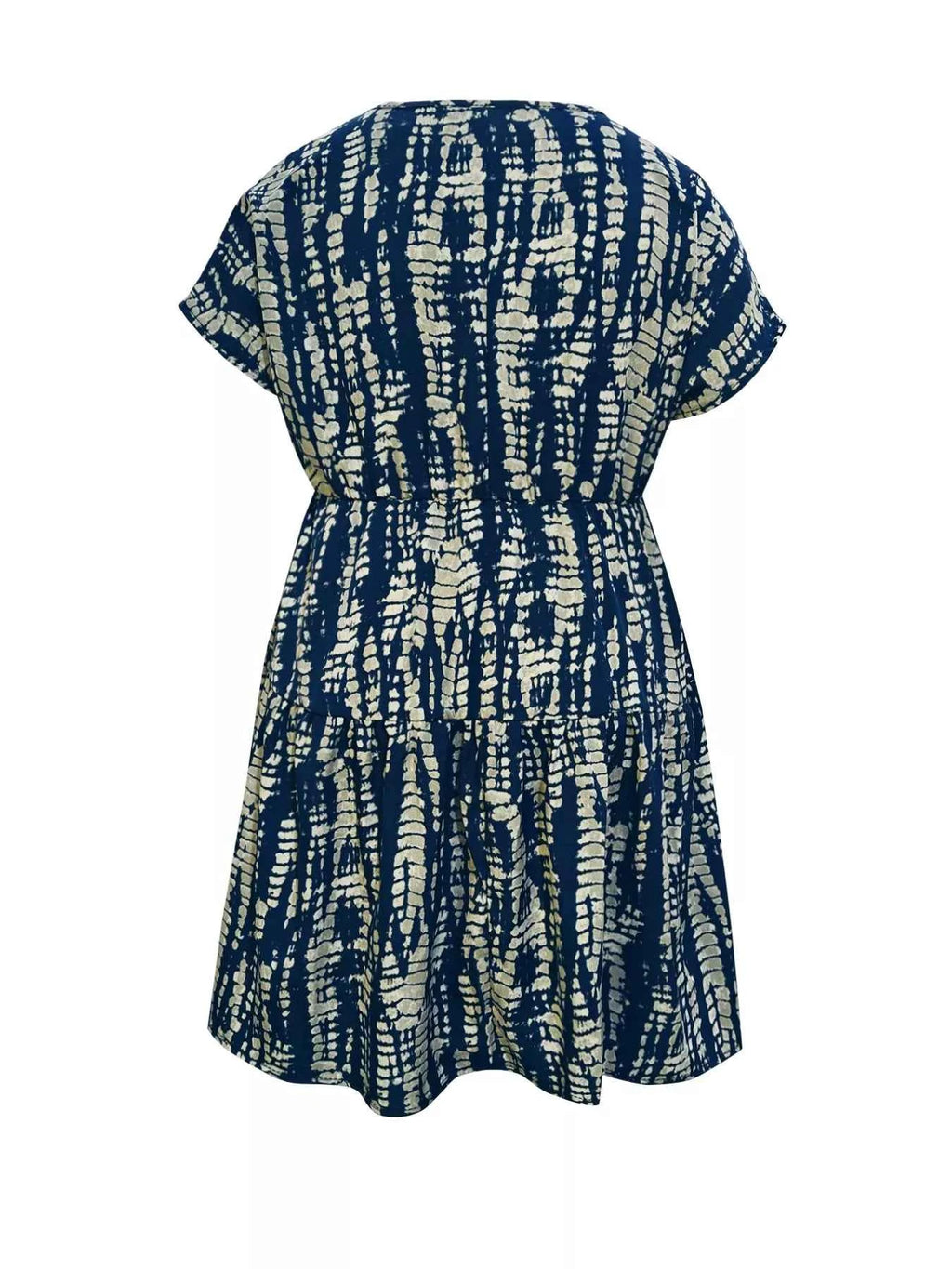 Plus Size Printed Long Sleeve Ruffle Hem Mini Dress 99b38138-2032-4033-ab14-793c86f1221e-Max-Origin